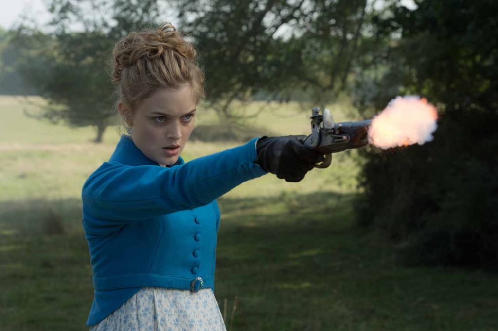 Bella Heathcote in Screen Gems' PRIDE AND PREJUDICE AND ZOMBIES.