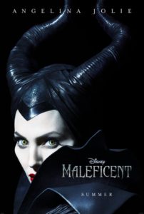 Angelina Jolie as Maleficent on the Maleficent Poster