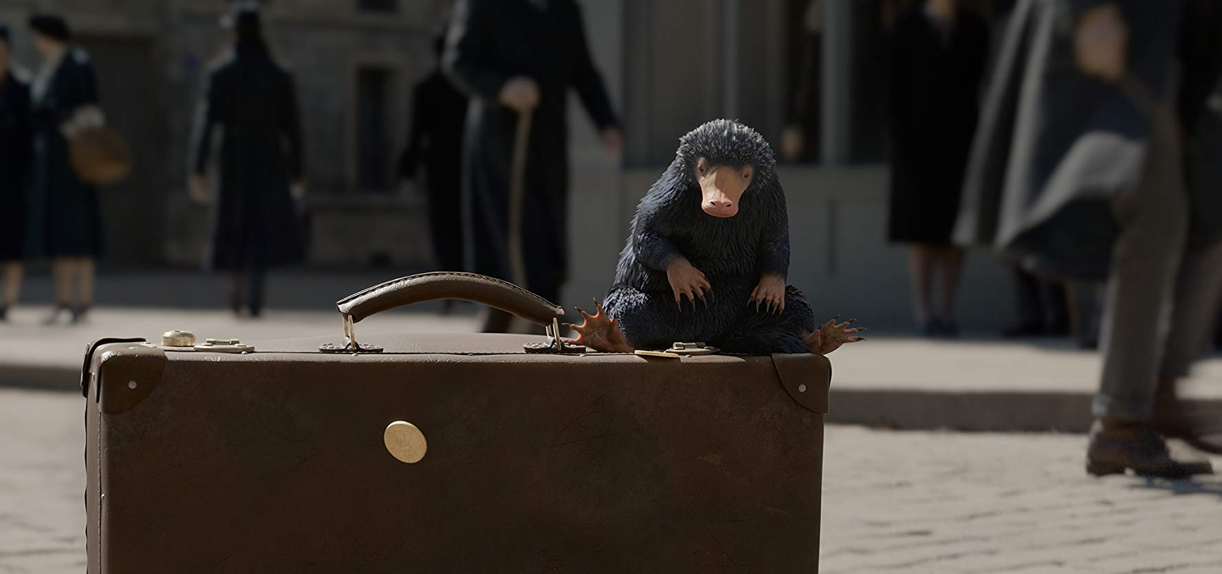 A niffler in FANTASTIC BEASTS: THE CRIMES OF GRINDELWALD (2018)